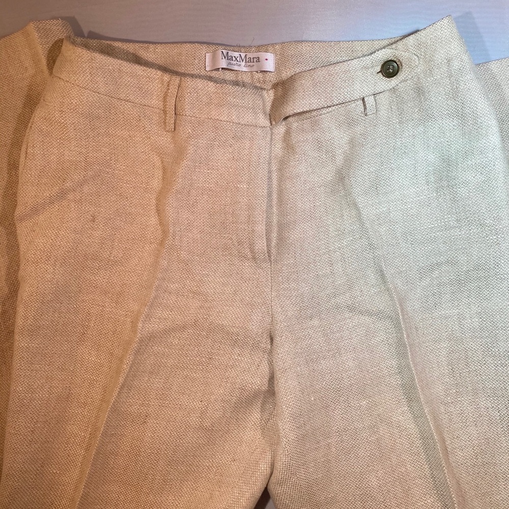 MaxMara line wide leg pants